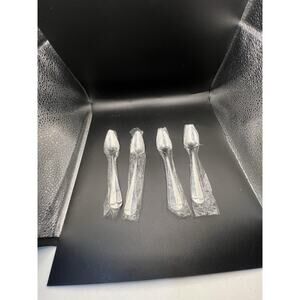 Grapefruit Spoons Set, 4 Pieces 6.1 Inch Stainless Steel Half Serrated Ci